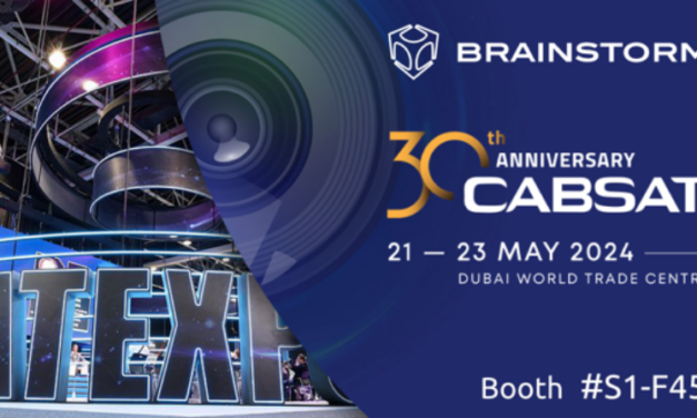 Brainstorm showcases advanced content creation at CABSAT 2024